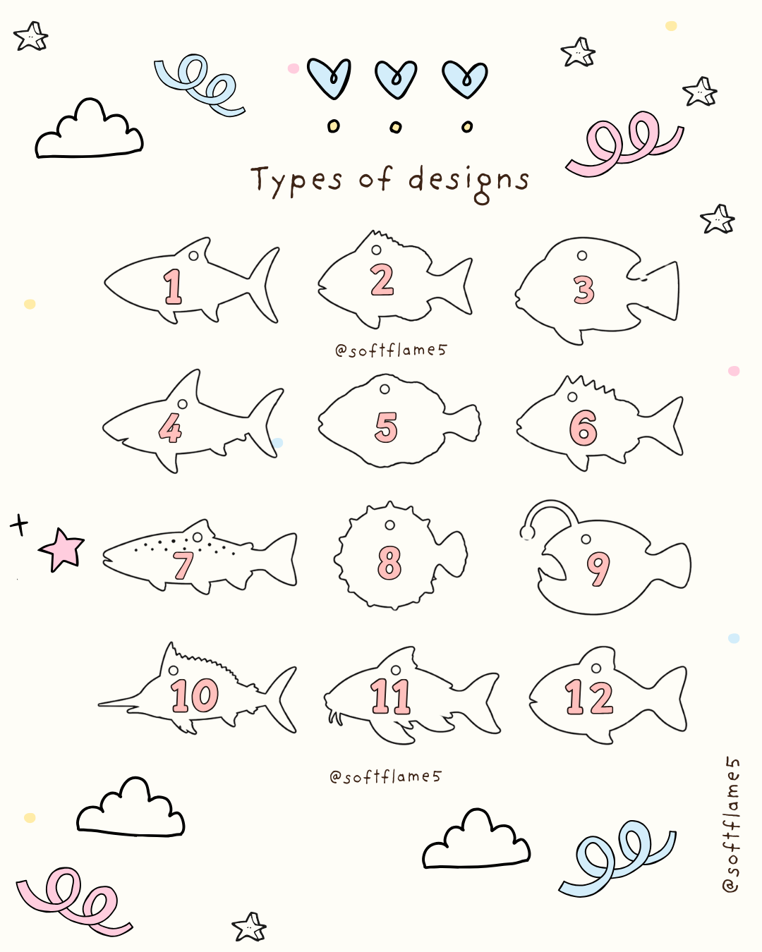 Llaveros de peces
