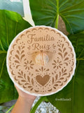 Heart papel picado design