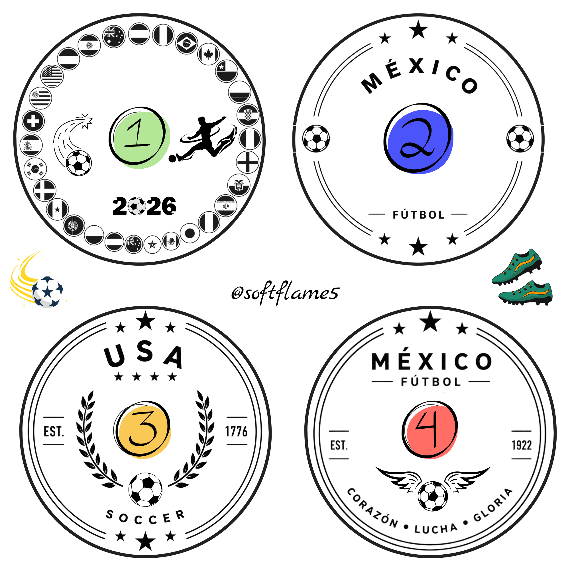 Personalized Soccer Tortilleros