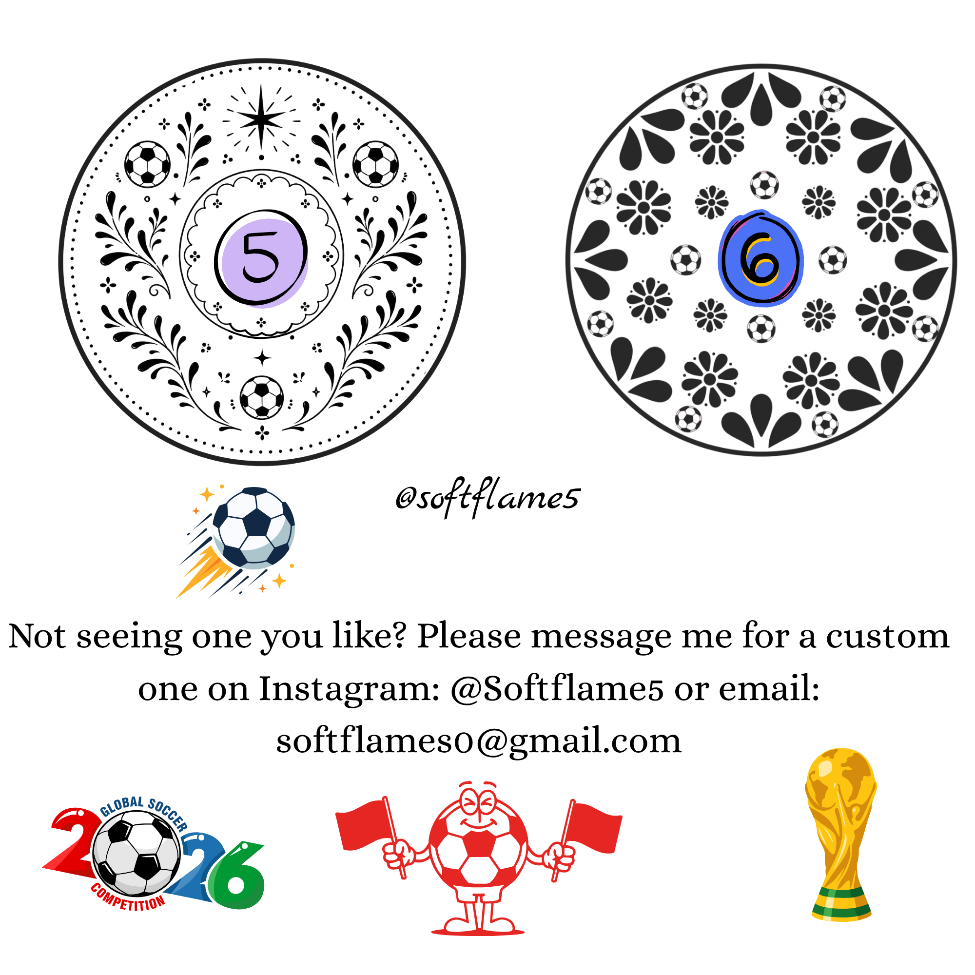 Personalized Soccer Tortilleros